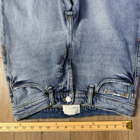 Habitual Denim Blue Straight Leg Jeans - Picture 7 of 11